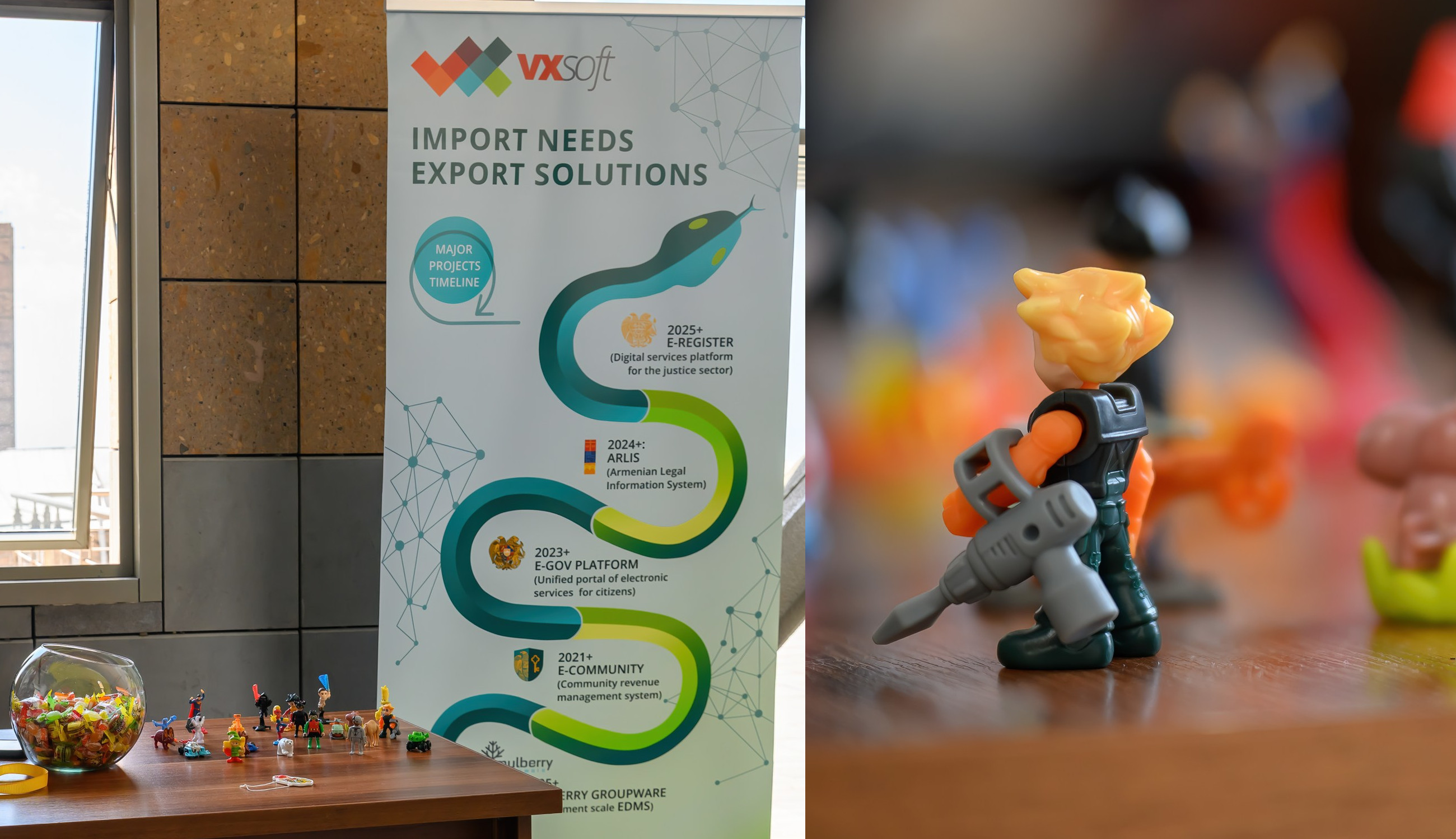 VXSoft LLC boot at PyData & PyCon Yerevan 2026